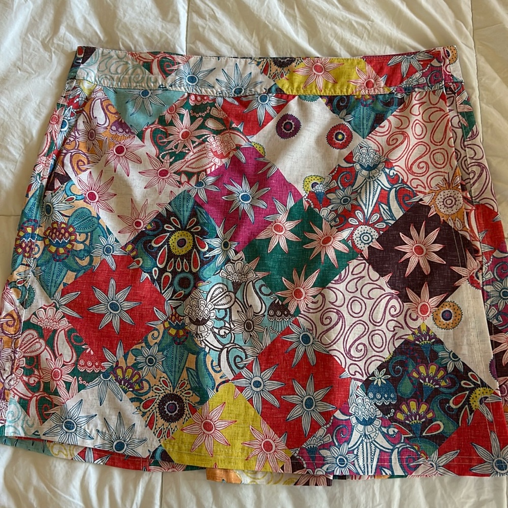 Rip Skirt Patchwork Length 2 XL